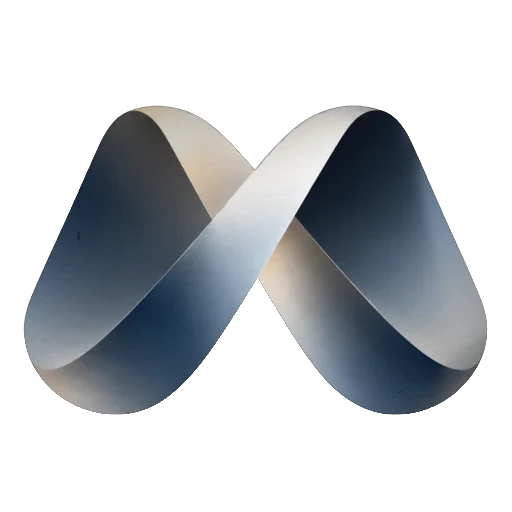 The Mana mark, a ribbon folded into an M